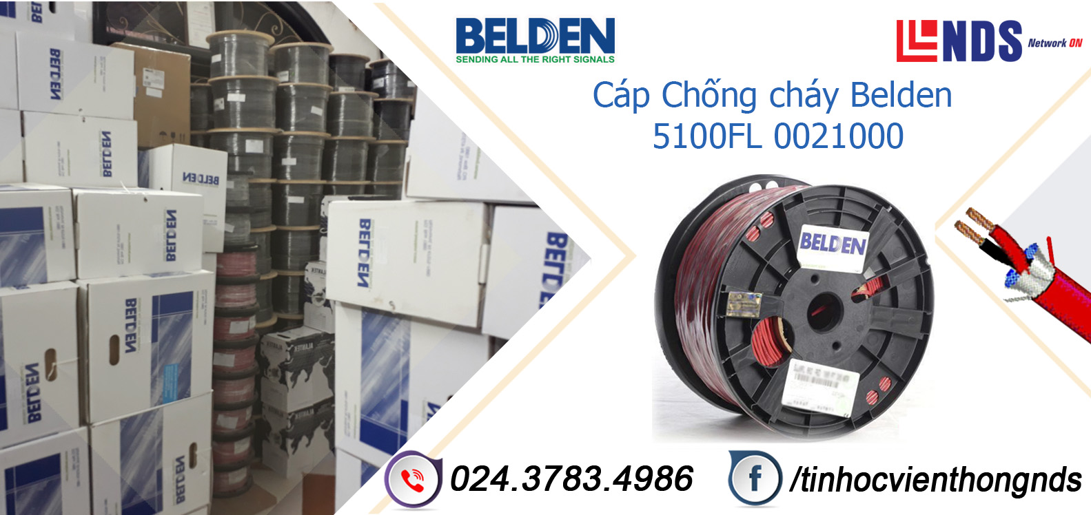 NDS nhà phân phối chính thức sản phẩm Belden tại Việt Nam