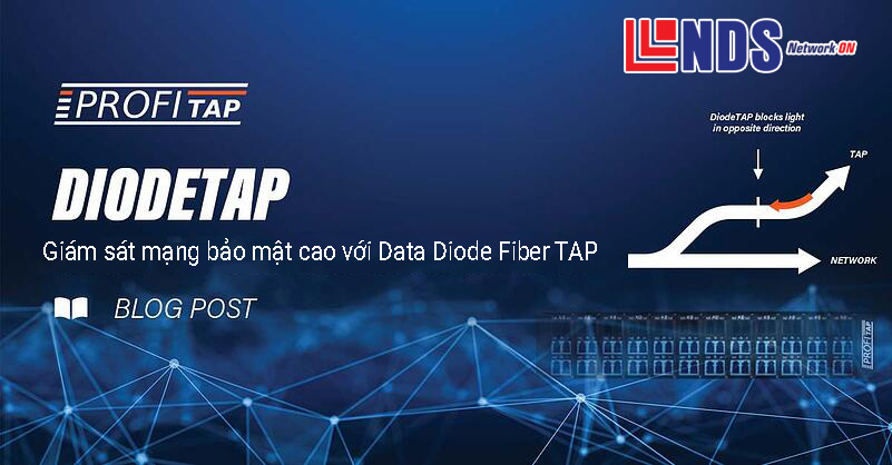 Giám sát mạng bảo mật cao với Data Diode Fiber TAP