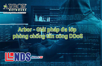Arbor - Giải pháp đa lớp phòng chống tấn công DDoS
