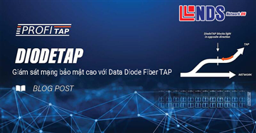 Giám sát mạng bảo mật cao với Data Diode Fiber TAP