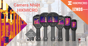 NDS chính thức phân phối các thiết bị camera nhiệt của HIKMICRO