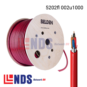 Belden,Cáp tín hiệu , âm thanh 2 đôi,16AWG  PO FS PVC/5202FL 002U1000