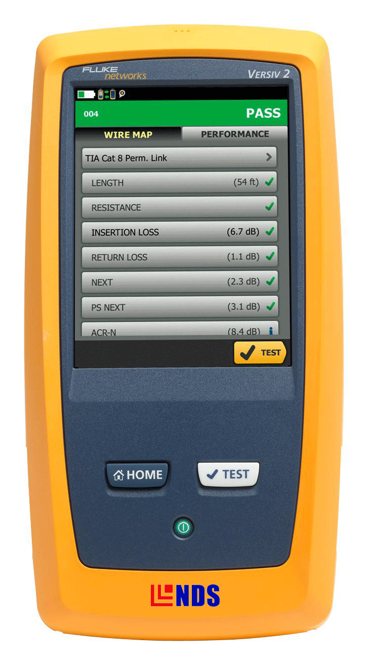 Máy test Fluke DSX2-5000-NW AP, đo test  băng thông cáp mạng DSX2-5000-NW AP
